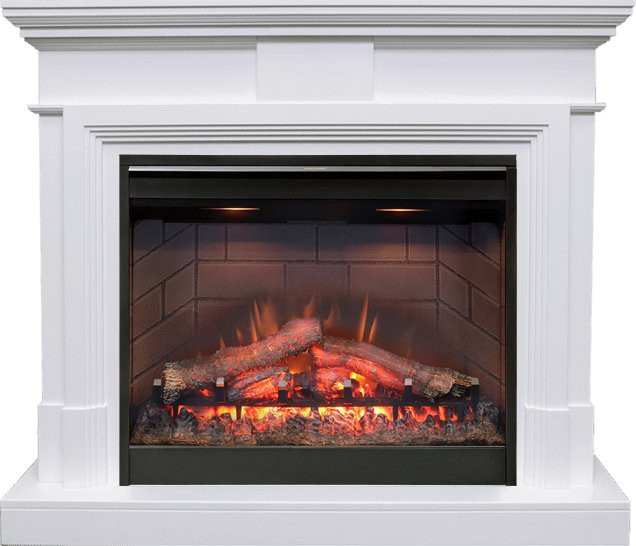 Каминокомплект Coventry - Белый с очагом Symphony 26'' DF2608-INT в Тюмени