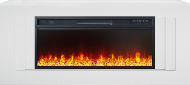 Каминокомплект Line 42 SFT - Белый с очагом Vision 42 LED в Тюмени