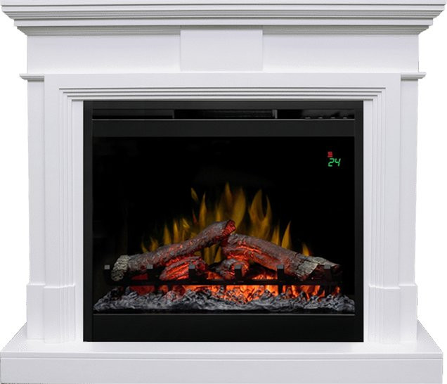 Каминокомплект Coventry - Белый с очагом Symphony 26'' DF2624L-INT в Тюмени