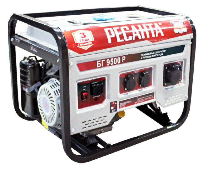 Электрогенератор БГ 9500 Р Ресанта в Тюмени