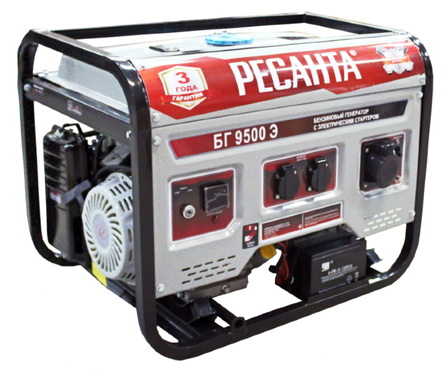 Электрогенератор БГ 9500 Э Ресанта в Тюмени