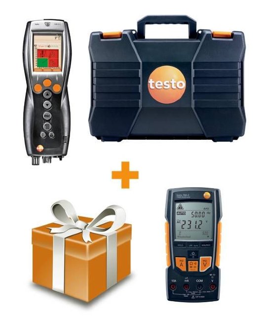 Комплект testo 330-1 LL Nox + Мультиметр testo 760-2 с магнитным креплением в Тюмени
