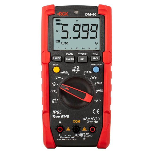 Мультиметр RGK DM-40 в Тюмени