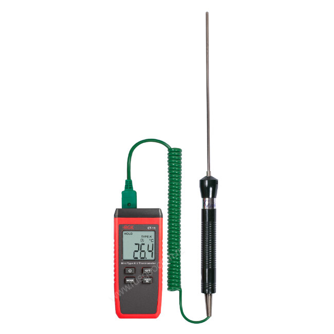 Термометр RGK CT-11 с погружным зондом температуры TR-10W в Тюмени