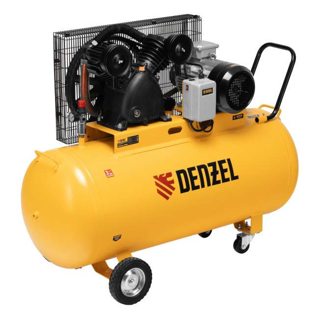 Компрессор воздушный рем. привод BCV 5500-T/270, 5,5 кВт, 270 литров, 850 л/мин Denzel в Тюмени