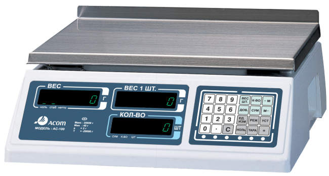 Весы Acom AC-100-5 RS232C в Тюмени