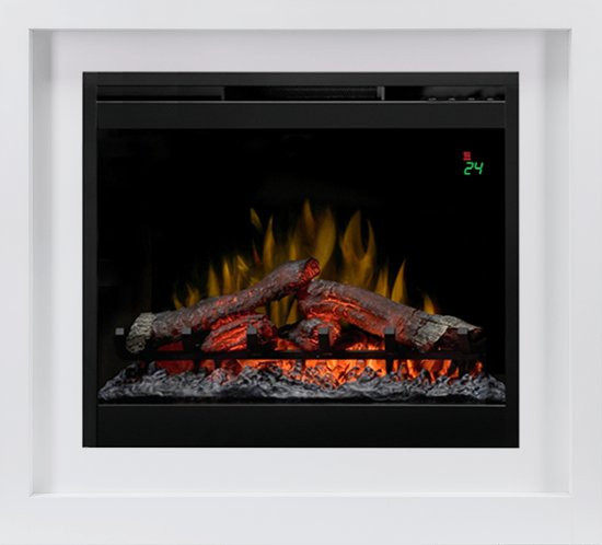 Каминокомплект Bronx - Белый с очагом Symphony 26'' DF2624L-INT в Тюмени