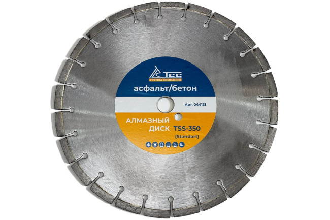 Алмазный диск ТСС-350 асфальт/бетон (Standart) в Тюмени