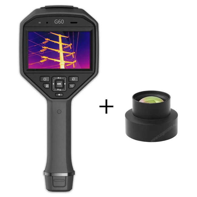 Тепловизор HIKMICRO G60 в комплекте с дополнительным объективом HM-G605-LENS + поверка в Тюмени