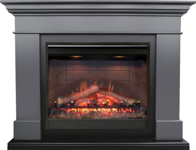Каминокомплект California Graphite Gray - Серый графит с очагом Symphony 26'' DF2608-INT в Тюмени