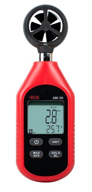Термоанемометр RGK AM-20 с поверкой в Тюмени