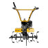 Мотоблок DPT-370X, 7 л.с, дисковое сцепление, ширина 90 см, глубина 35 см, фрез 3 х 4, ВОМ, передачи 3В/1Н Denzel в Тюмени