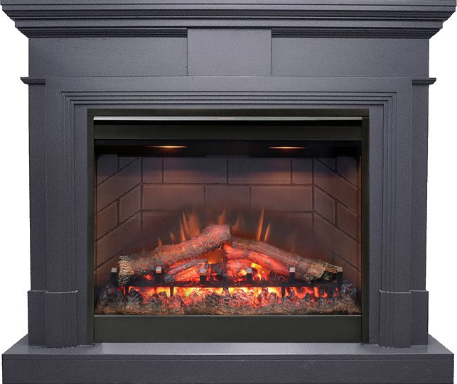 Каминокомплект Coventry Graphite Grey - Серый графит с очагом Symphony 26'' DF2608-INT в Тюмени