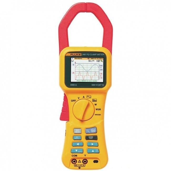 Клещи для измерения качества электроэнергии Fluke 345 в Тюмени