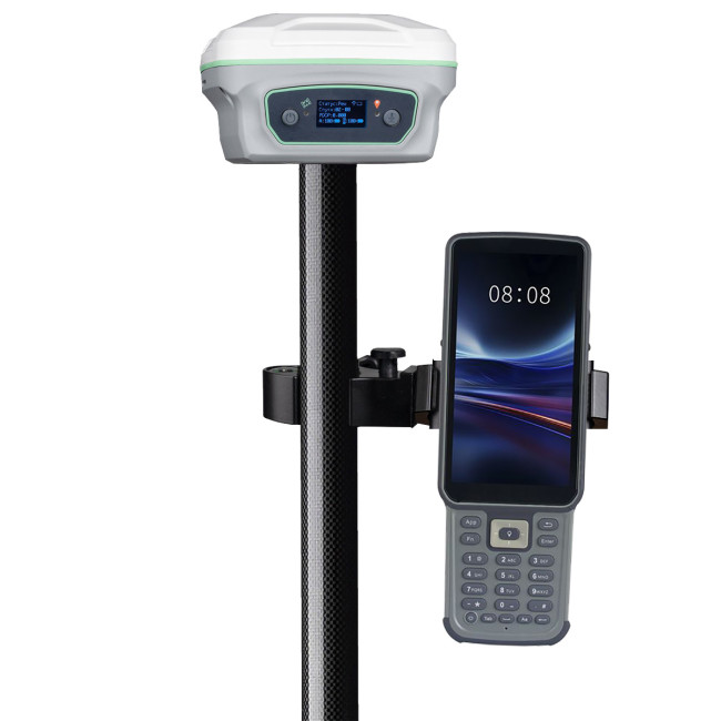 Комплект GNSS-приёмник RGK SR1 с контроллером RGK SC100 и вехой RGK GLS 24 в Тюмени