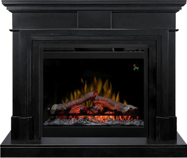 Каминокомплект Coventry - Черный с очагом Symphony 26'' DF2624L-INT в Тюмени