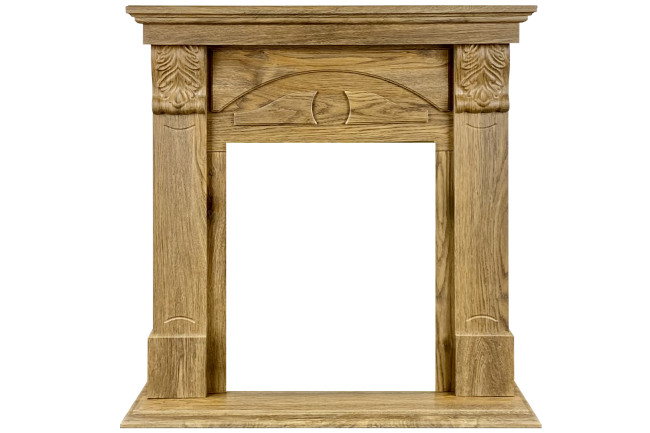 Портал Royal Flame Dublin (деревянный) RUSTIC (Разборный) - Дуб натуральный в Тюмени