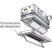 Toshiba Потолочная панель (RBC-UW283PG(W)-E) в Тюмени