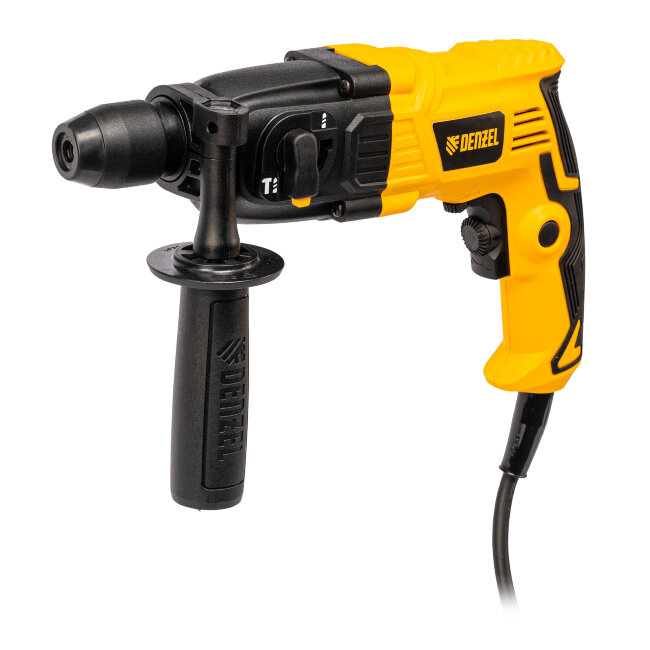 Перфоратор электрический RH-400-12, SDS-plus, 400 Вт, 1.2 Дж, 2 режима Denzel в Тюмени