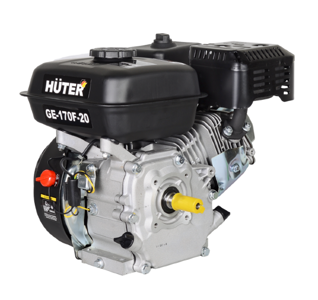 Двигатель бензиновый GE-170F-20 HUTER в Тюмени