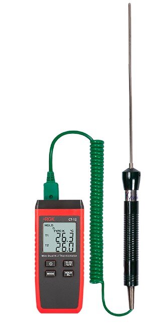 Термометр RGK CT-12 с погружным зондом температуры TR-10W в Тюмени
