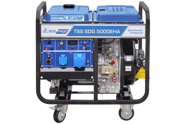 Дизель генератор TSS SDG 5000EHA с АВР в Тюмени