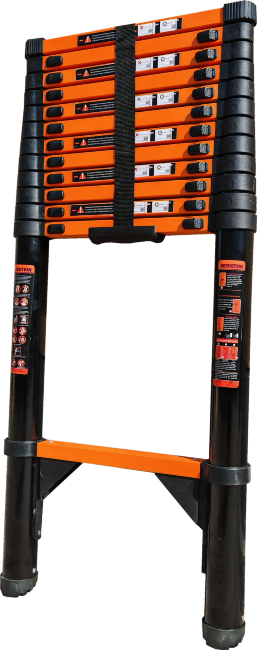 Лестница телескопическая 3,1 м ТАЛМЕТ/TALMET TM-1031С (углеродистая сталь) в Тюмени