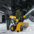 Бензиновая снегоуборочная машина SBL 711D PRO, 302cc, эл.старт, фара, обогрев, блок. дифф. Denzel в Тюмени