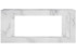 Каминокомплект Line 42 SFT White Marble (Разборный) - Белый мрамор с очагом Vision 42 LED в Тюмени