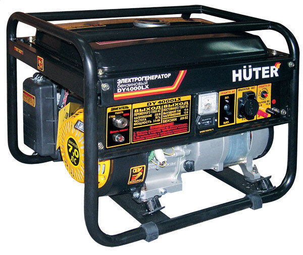 Портативный бензогенератор HUTER DY4000LX в Тюмени