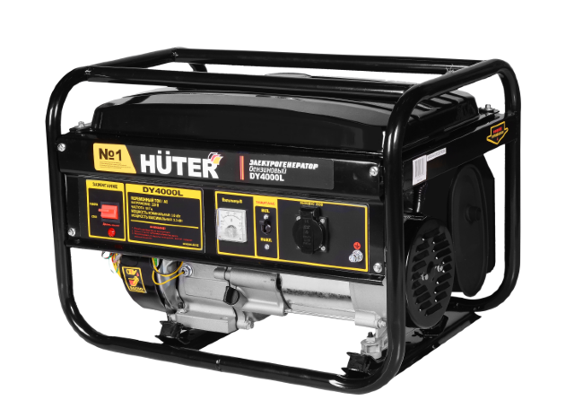 Портативный бензогенератор HUTER DY4000L в Тюмени