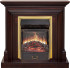 Каминокомплект Bradford - Темный дуб с очагом Majestic FX M Brass в Тюмени