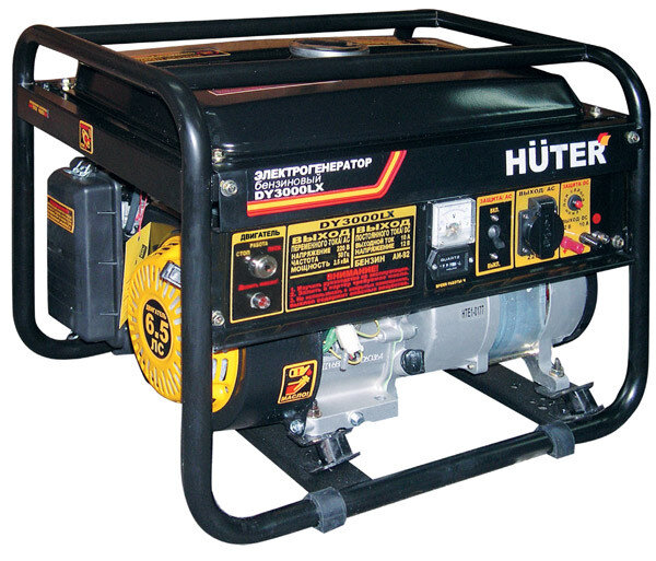 Портативный бензогенератор HUTER DY3000LX в Тюмени