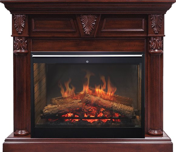 Каминокомплект Sheffield - Темная вишня с очагом Symphony 30'' DF3020-INT в Тюмени