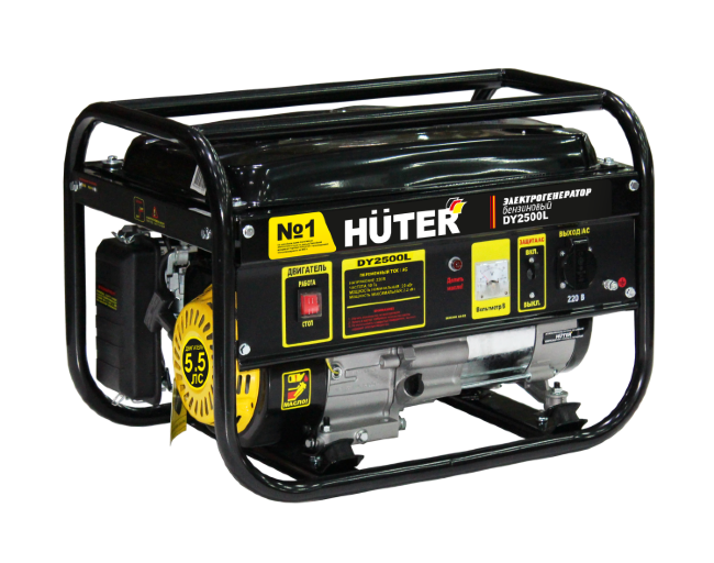 Портативный бензогенератор HUTER DY2500L в Тюмени