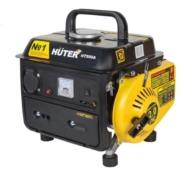 Портативный бензогенератор HUTER HT950A в Тюмени
