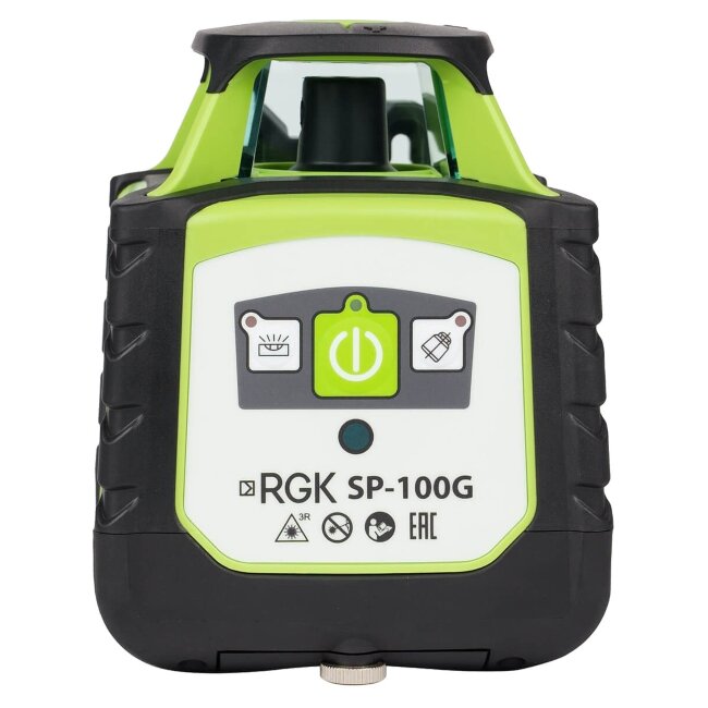 Ротационный нивелир RGK SP-100G с калибровкой в Тюмени