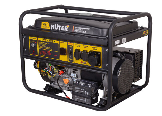 Электрогенератор DY13000LX Huter в Тюмени
