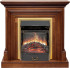 Каминокомплект Bradford - Орех с очагом Majestic FX Brass в Тюмени