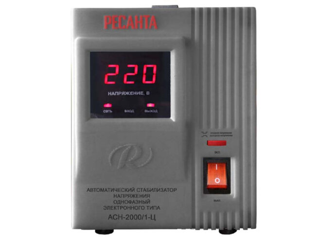 Стабилизатор напряжения РЕСАНТА АСН-2000/1-Ц в Тюмени